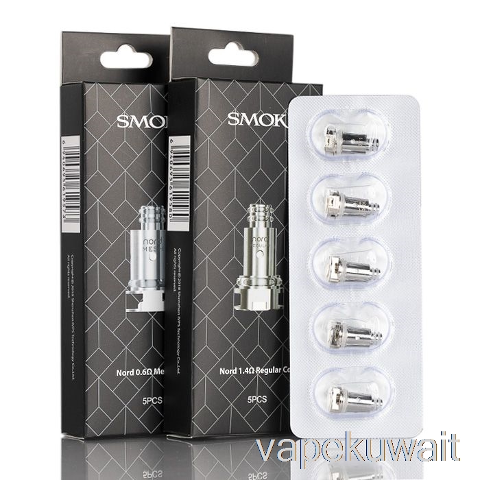 سموك نورد استبدال لفائف 0.8ohm MTL-DC لفائف Vape مجموعات